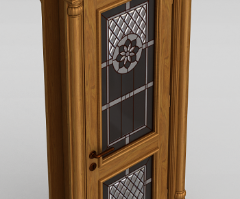 European Style Single Door-ID:356405022