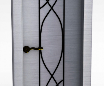 Modern Single Door-ID:682936912