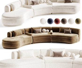 Modern Curved Sofa-ID:206252103