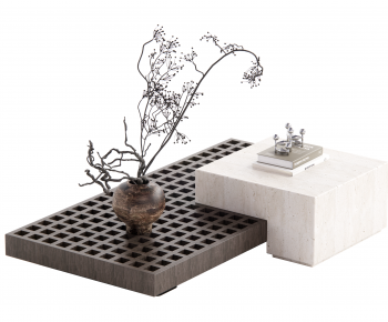 Wabi-sabi Style Coffee Table-ID:754074105