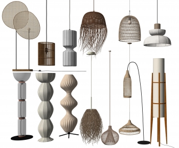 Wabi-sabi Style Floor Lamp-ID:601219895