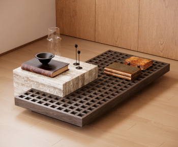 Wabi-sabi Style Coffee Table-ID:622051951