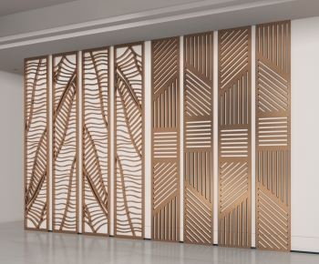 Modern Metal Screen Partition-ID:533534053