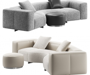 Modern Curved Sofa-ID:999081129