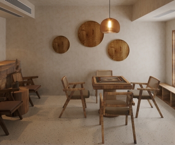 Wabi-sabi Style Chess And Card Room-ID:647208938