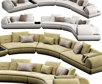 Modern Curved Sofa-ID:126096017