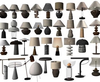 Wabi-sabi Style Table Lamp-ID:499953998