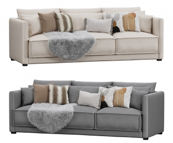 Modern Three-seat Sofa-ID:158499004