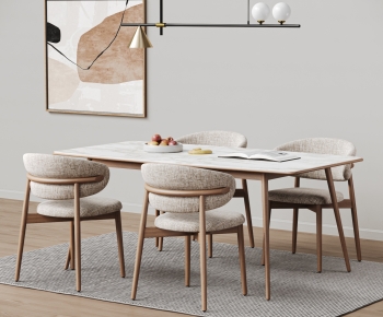 Modern Dining Table And Chairs-ID:454610116