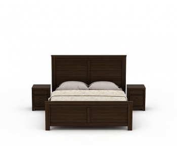Modern Double Bed-ID:941019169