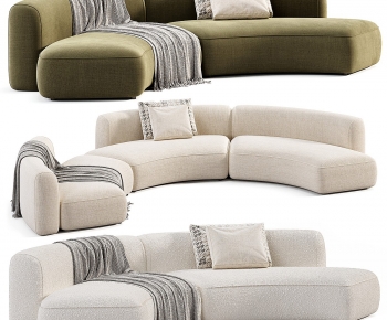 Modern Curved Sofa-ID:109397896