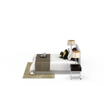 Modern Double Bed-ID:969270947