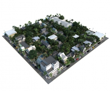 New Chinese Style Architectural Bird's-eye View Planning-ID:131430658