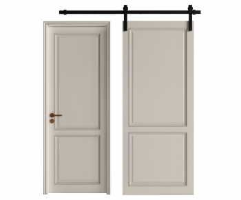 European Style Single Door-ID:665602929