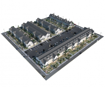 New Chinese Style Architectural Bird's-eye View Planning-ID:282834057