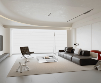 Modern A Living Room-ID:911402945