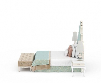 European Style Double Bed-ID:324405918