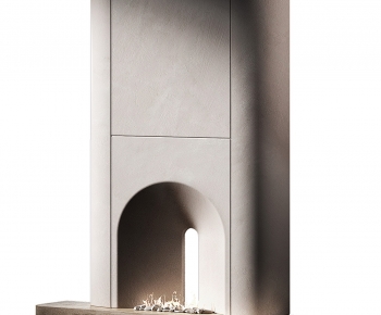 Modern Fireplace-ID:746645936