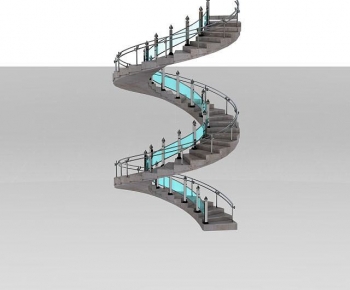 Modern Rotating Staircase-ID:213244922