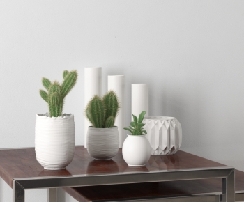 New Chinese Style Potted Green Plant-ID:395812034