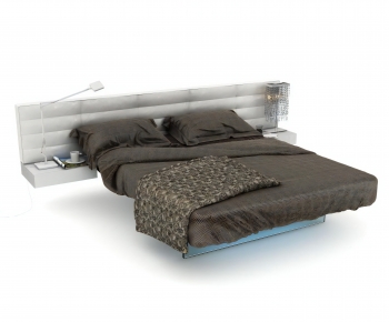 Modern Double Bed-ID:922342068