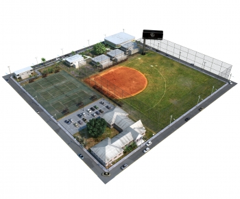 Modern Architectural Bird's-eye View Planning-ID:832953933