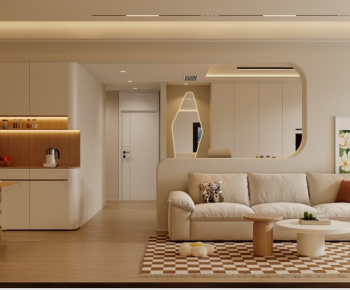 Modern A Living Room-ID:890913961