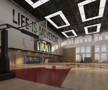Modern Basketball Arena-ID:466861968