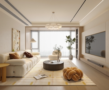 Modern A Living Room-ID:102319769