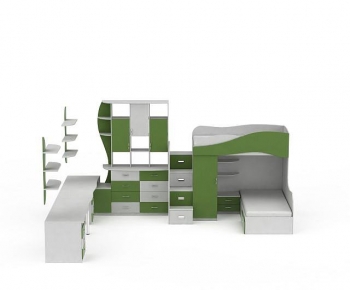 Modern Single Bed-ID:618752968