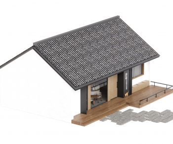 New Chinese Style Appearance Of Commercial Building-ID:314300063