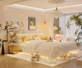 French Style Bedroom-ID:398252963