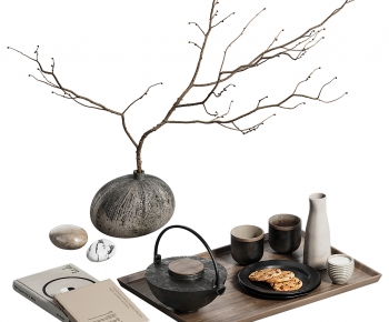 Wabi-sabi Style Tea Set-ID:375226975