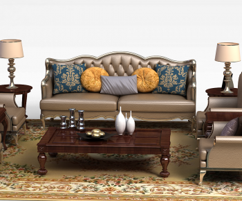European Style Sofa Combination-ID:933969055