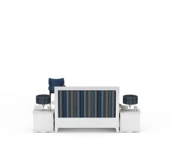 Modern Double Bed-ID:262947081