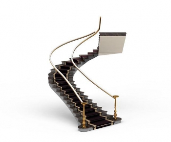 Modern Rotating Staircase-ID:641385087