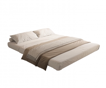Modern Double Bed-ID:841001997