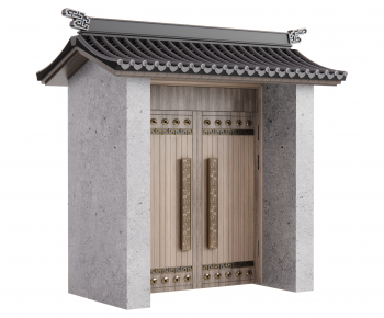 Chinese Style Facade Element-ID:311911113