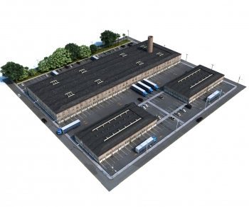 Modern Architectural Bird's-eye View Planning-ID:559730547