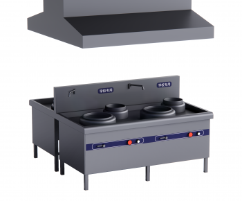 Modern Kitchen Electric Gas Range-ID:422713998