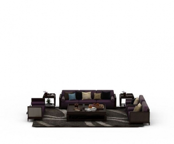 New Chinese Style Sofa Combination-ID:672138938