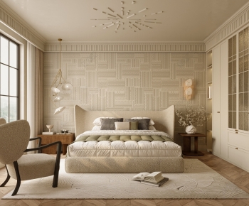 French Style Bedroom-ID:948163993