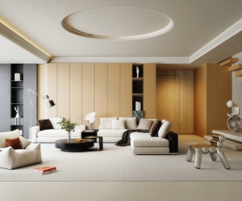 Modern A Living Room-ID:399787903