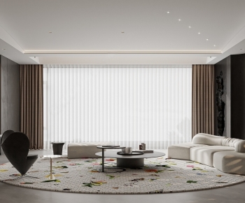 Modern A Living Room-ID:803499948