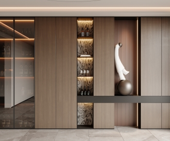 Modern Wine Cabinet-ID:441668032