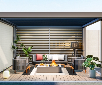 Modern Glass Sunshine Room-ID:247090104