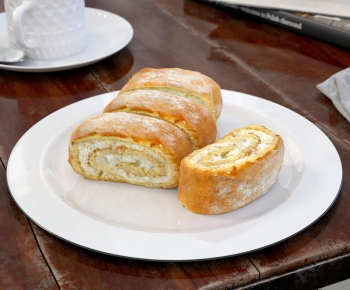 Modern Bread Cake-ID:653676033