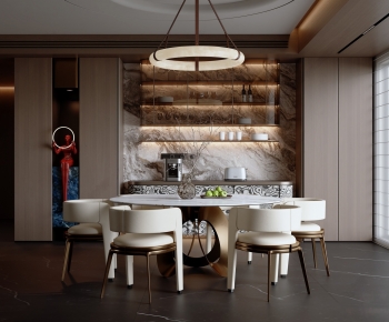 Modern Dining Room-ID:750380042