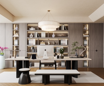 New Chinese Style Study Space-ID:255299095