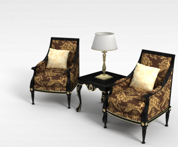 European Style Single Sofa-ID:250561003